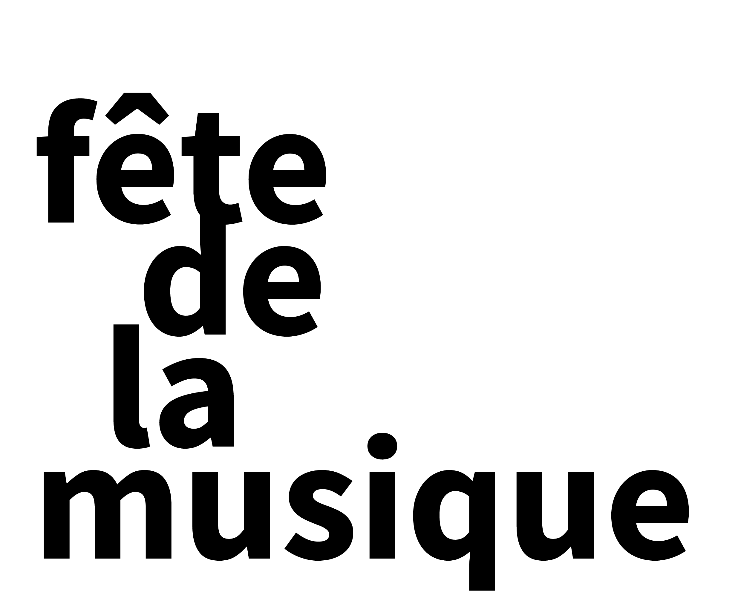 Fête de la musique Titelbild mit Text: Fête de la musique